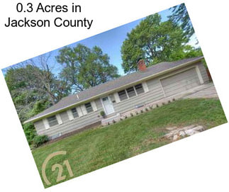 0.3 Acres in Jackson County