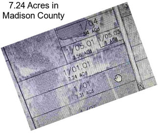 7.24 Acres in Madison County