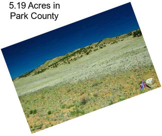 5.19 Acres in Park County