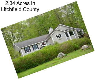 2.34 Acres in Litchfield County