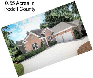 0.55 Acres in Iredell County