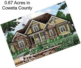 0.67 Acres in Coweta County