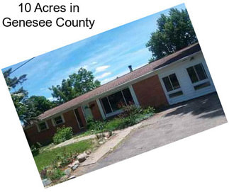 10 Acres in Genesee County