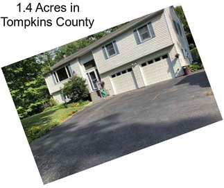 1.4 Acres in Tompkins County