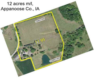 12 acres m/l, Appanoose Co., IA