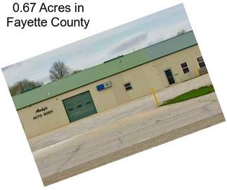 0.67 Acres in Fayette County
