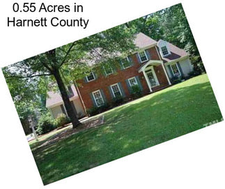 0.55 Acres in Harnett County