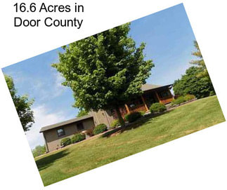 16.6 Acres in Door County