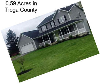 0.59 Acres in Tioga County