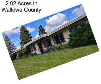 2.02 Acres in Wallowa County