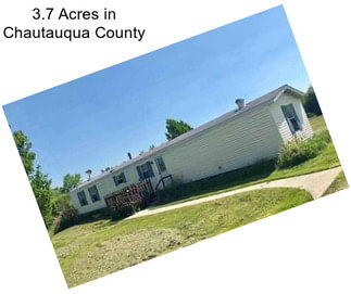 3.7 Acres in Chautauqua County