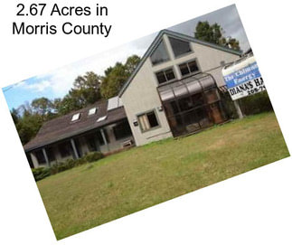 2.67 Acres in Morris County