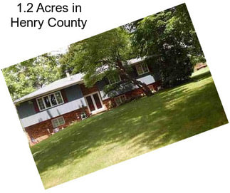 1.2 Acres in Henry County