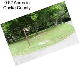 0.52 Acres in Cocke County