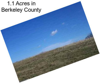 1.1 Acres in Berkeley County