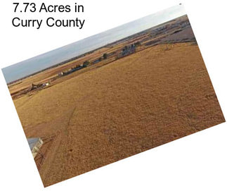 7.73 Acres in Curry County