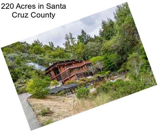 220 Acres in Santa Cruz County