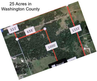 25 Acres in Washington County