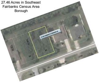 27.46 Acres in Southeast Fairbanks Census Area Borough