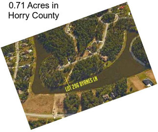 0.71 Acres in Horry County