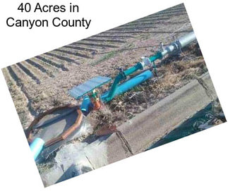 40 Acres in Canyon County