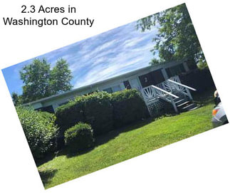 2.3 Acres in Washington County