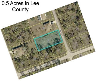 0.5 Acres in Lee County