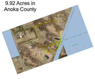 9.92 Acres in Anoka County