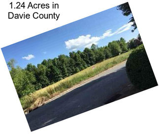 1.24 Acres in Davie County