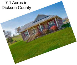 7.1 Acres in Dickson County