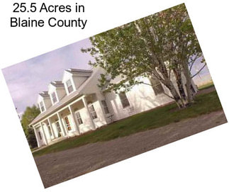 25.5 Acres in Blaine County