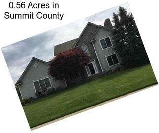 0.56 Acres in Summit County