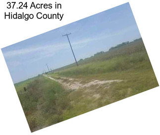 37.24 Acres in Hidalgo County
