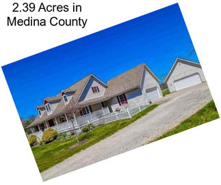 2.39 Acres in Medina County