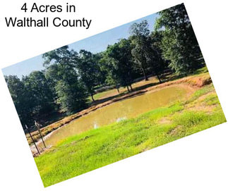 4 Acres in Walthall County