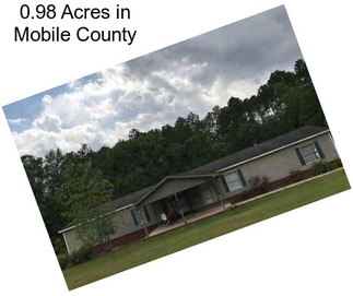 0.98 Acres in Mobile County