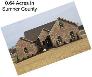 0.64 Acres in Sumner County