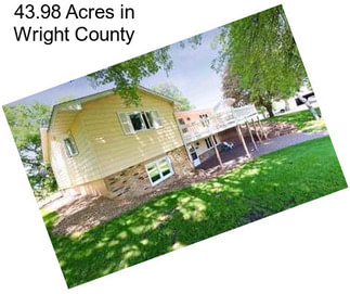 43.98 Acres in Wright County