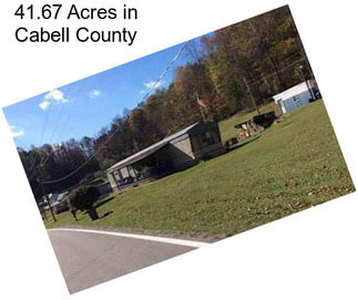 41.67 Acres in Cabell County