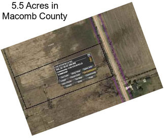 5.5 Acres in Macomb County