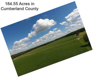 184.55 Acres in Cumberland County