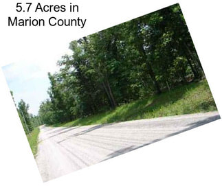 5.7 Acres in Marion County