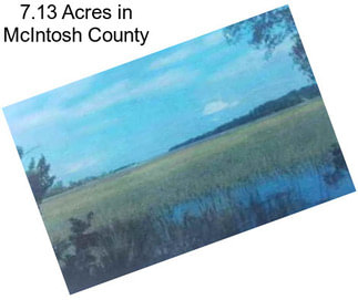 7.13 Acres in McIntosh County