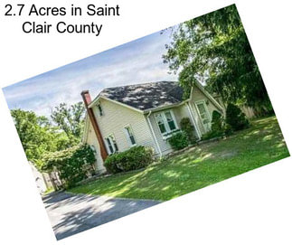 2.7 Acres in Saint Clair County