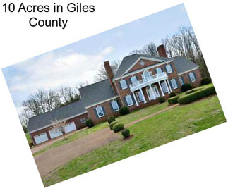 10 Acres in Giles County