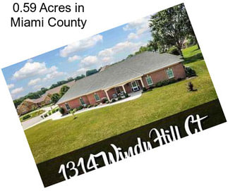 0.59 Acres in Miami County