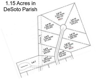 1.15 Acres in DeSoto Parish