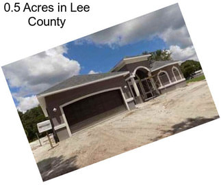 0.5 Acres in Lee County