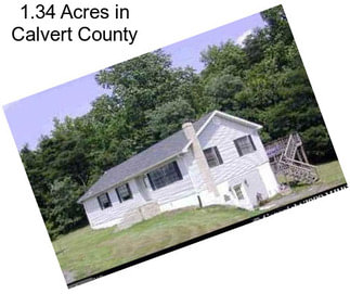 1.34 Acres in Calvert County
