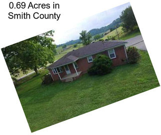 0.69 Acres in Smith County